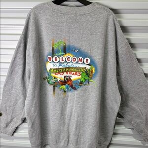 Margaritaville Las Vegas Graphic Crewneck Sweater 2XL